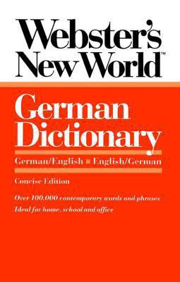Webster's New World German Dictionary, Concise ... B00F9EUH9G Book Cover