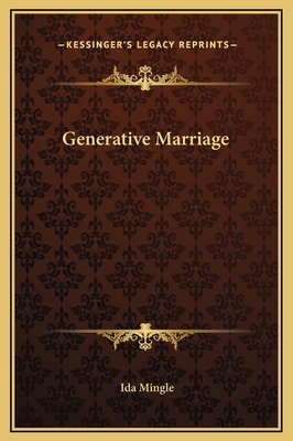 Generative Marriage 1169171362 Book Cover