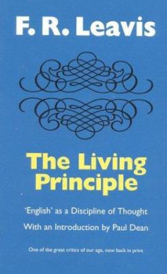 The Living Principle: English' as a Discipline ... 1566631726 Book Cover