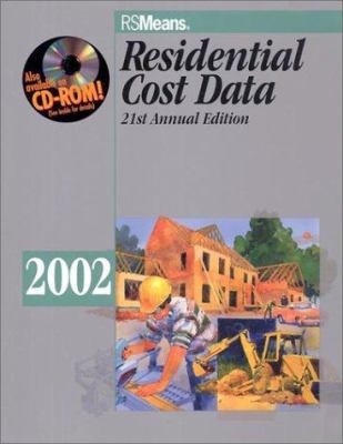 Residential Cost Data 2002 : Square Foot Costs,... 0876296231 Book Cover