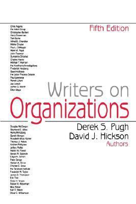 Writers on Organizations 076190476X Book Cover