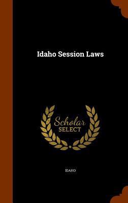 Idaho Session Laws 1345405707 Book Cover
