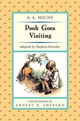 Pooh Goes Visiting (Puffin Easy-To-Read) 0142301841 Book Cover