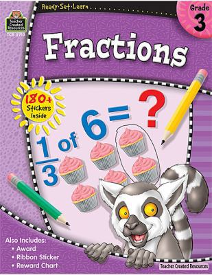 Ready-Set-Learn: Fractions Grd 3 1420659138 Book Cover