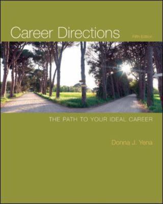 Career Directions: The Path to Your Ideal Career 0073375152 Book Cover