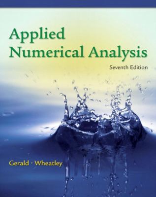 Applied Numerical Analysis 0321133048 Book Cover