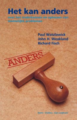 Het Kan Anders: Over Het Onderkennen En Oplosse... [Dutch] 9060012844 Book Cover