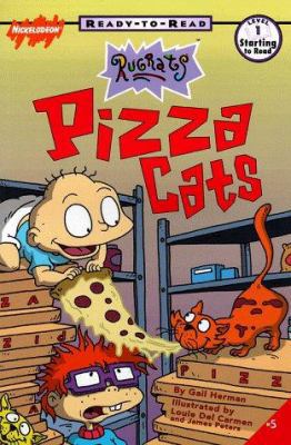 Pizza Cats (Rugrats Ready-to-Read, Level 1) 0689823916 Book Cover