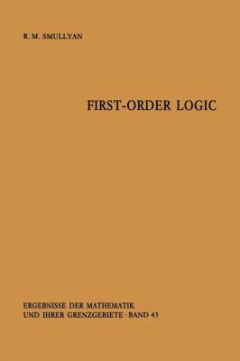 First-Order Logic 3642867200 Book Cover