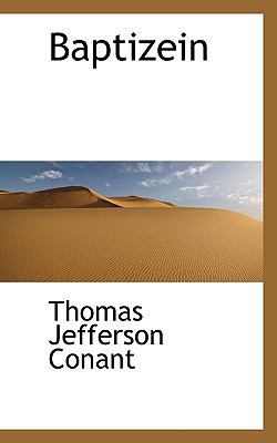 Baptizein 111648031X Book Cover