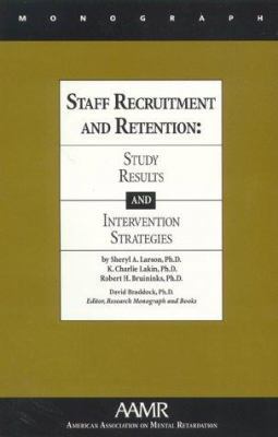 Staff Recruitment and Retention: Study Results ... 094089856X Book Cover