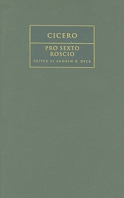 Cicero: 'Pro Sexto Roscio' 0521882249 Book Cover