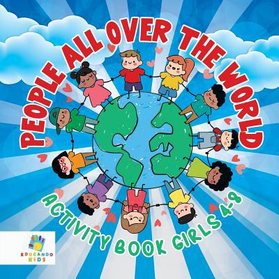 People All Over the World Activity Book Girls 4-8 1645217620 Book Cover