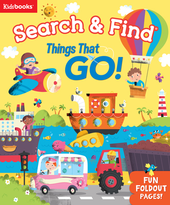 Search & Find with Gatefolds Things That Go 1628857080 Book Cover