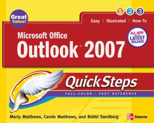 Microsoft Office Outlook 2007 Quicksteps 0072263733 Book Cover