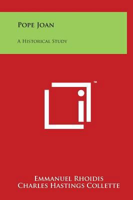 Pope Joan: A Historical Study 1497905672 Book Cover