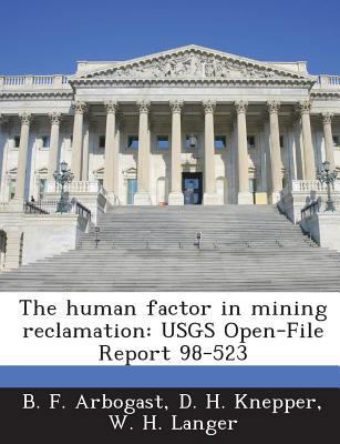 The human factor in mining reclamation: USGS Op... 1288872127 Book Cover