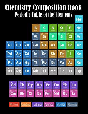 Chemistry Composition Book Periodic Table Of Th... 1073076784 Book Cover