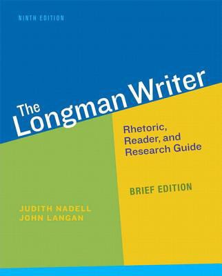 Longman Writer, The, Brief Edition Plus Mylab W... 0134001559 Book Cover