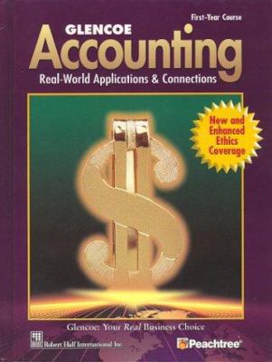 Glencoe Accounting: First Year Course, Student ... 0078456703 Book Cover