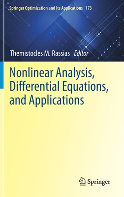 Nonlinear Analysis, Differential Equations, and... 3030725626 Book Cover
