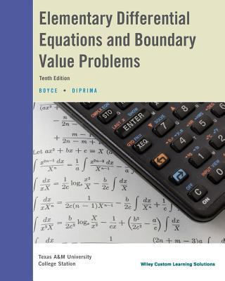 ELEM.DIFFERENTIAL EQUATIONS >CUSTOM< 1119124786 Book Cover