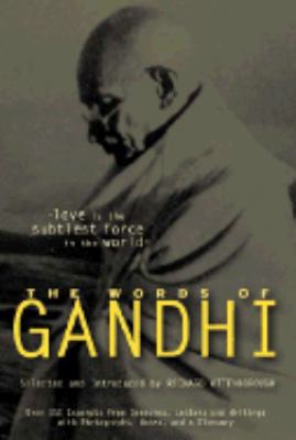 Words of Gandhi -Canc 1557044694 Book Cover