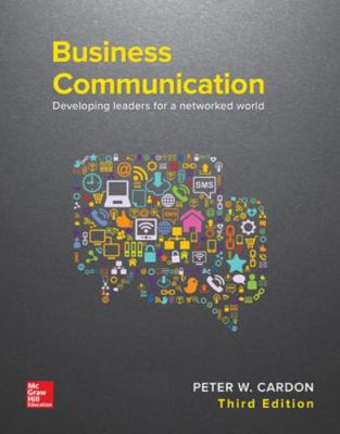 Business Communication: Developing Leaders for ... 1259694518 Book Cover