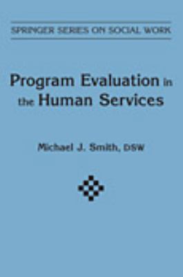 Program Evaluation in Human Services B002RMG54O Book Cover