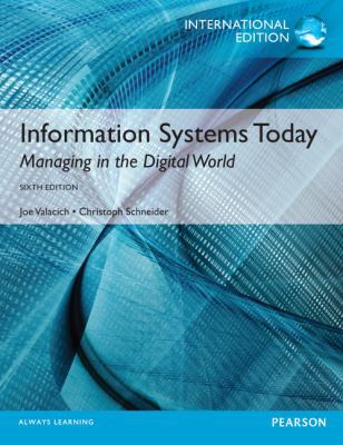 Information Systems Today 1292000007 Book Cover