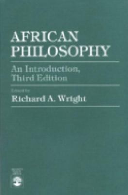 African Philosophy: An Introduction, 0819137855 Book Cover