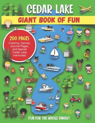 Cedar Lake Giant Book of Fun: Coloring, Games, ... B08HGZW8B3 Book Cover