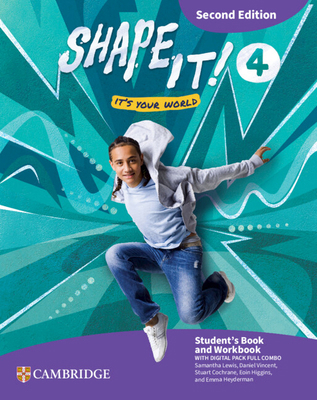 Shape It! Level 4 Student's Book and Workbook w... 1009813358 Book Cover