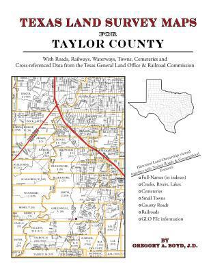 Texas Land Survey Maps for Taylor County 1420350226 Book Cover