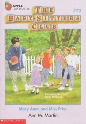 Mary Anne and Miss Priss 0590470116 Book Cover