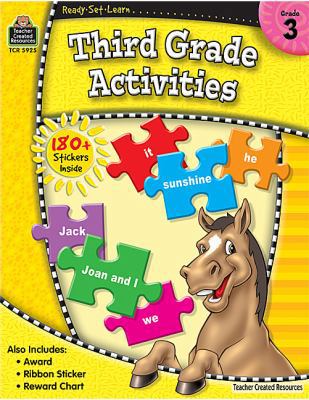 Ready-Set-Learn: 3rd Grade Activities [With Sti... 1420659251 Book Cover