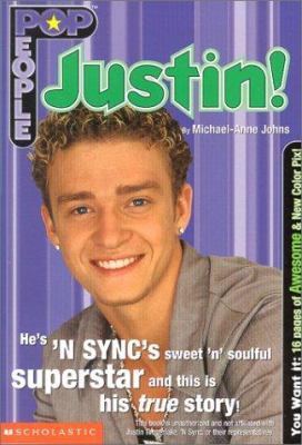 N Sync's Justin 0439222249 Book Cover