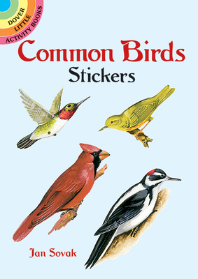 Common Birds Stickers 0486418332 Book Cover