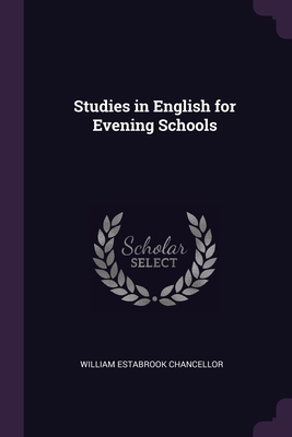 Studies in English for Evening Schools 1377396487 Book Cover