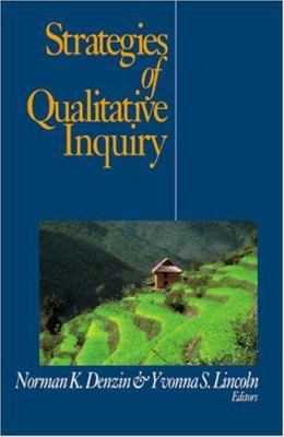 Strategies of Qualitative Inquiry (Handbook of ... 0761914358 Book Cover