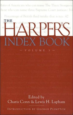 The Harper's Index Book Volume 3 187995754X Book Cover