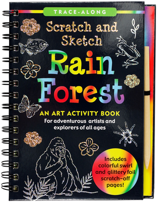 Scratch & Sketch(tm) Rain Forest (Trace Along) 1441332561 Book Cover