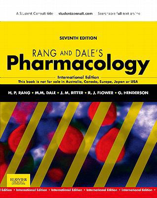 Rang & Dale's Pharmacology 7e 1437719333 Book Cover