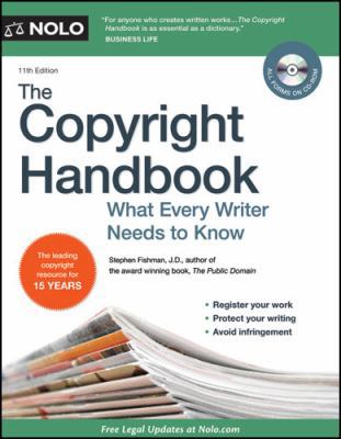 The Copyright Handbook: What Every Writer Needs... B008KWVU4K Book Cover