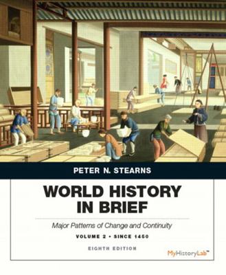 World History in Brief: Major Patterns of Chang... 0134056825 Book Cover