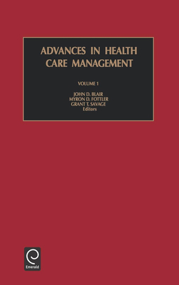 Advances in Health Care Management 076230684X Book Cover