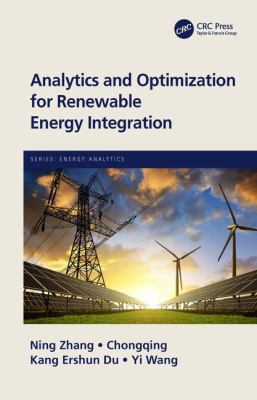 Analytics and Optimization for Renewable Energy... 1138316822 Book Cover