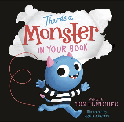 There's a Monster in Your Book: A Funny Monster... 1524764566 Book Cover