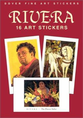 Rivera: 16 Art Stickers 0486415694 Book Cover