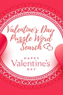 Valentine's Day puzzle Word Search Happy Valent... [Large Print] 1655290517 Book Cover